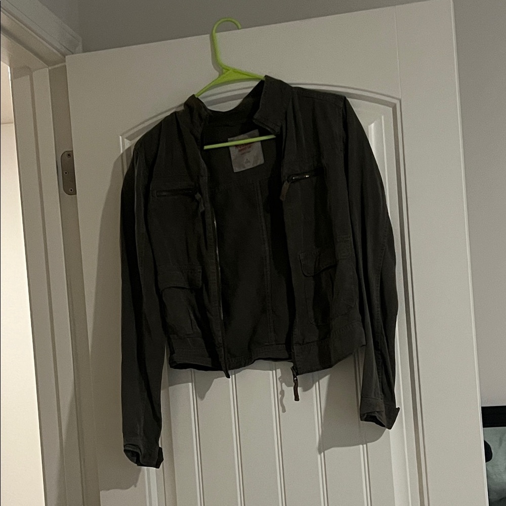 Mossimo Supply Co. Dark Gray Utility Jacket